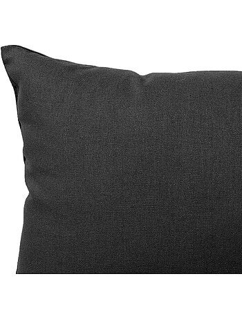 Cuscino in cotone a tinta unita con fodera non sfoderabile