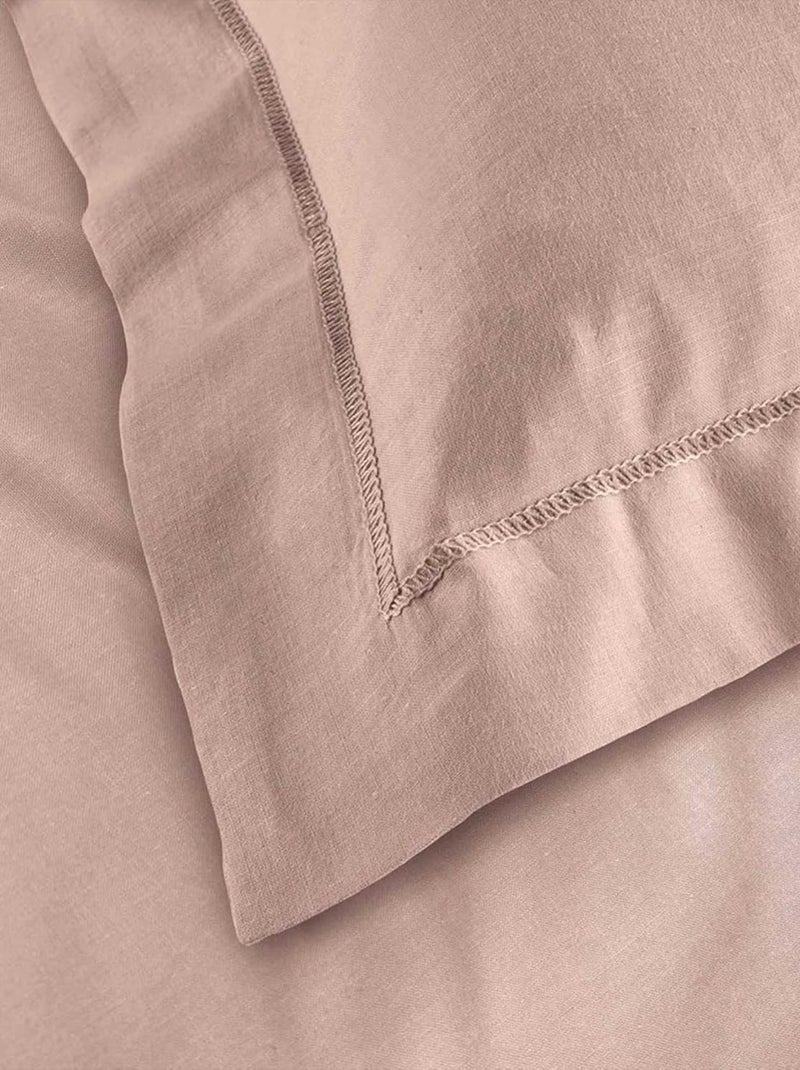 Cuscino in Cotone LINA Douceur d'Intérieur Rosa - Kiabi