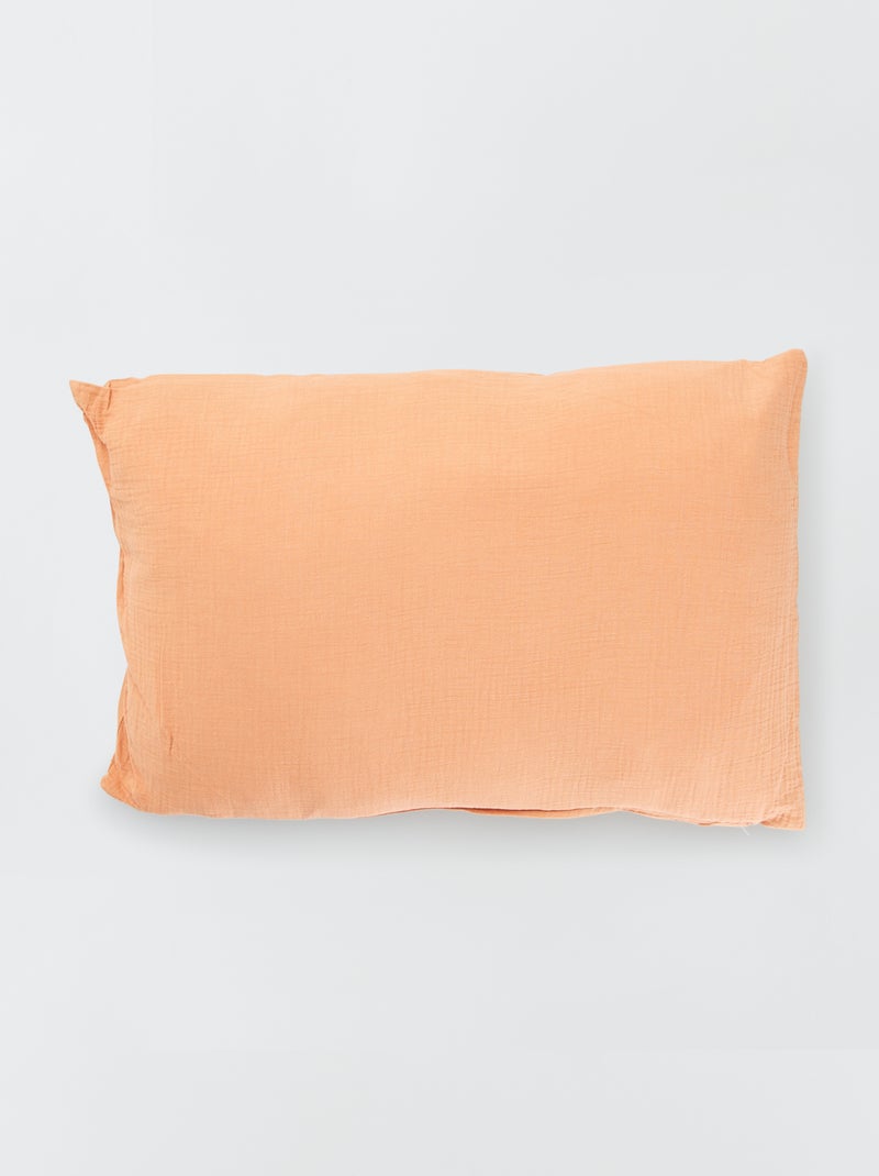Cuscino in doppia garza di cotone BEIGE - Kiabi