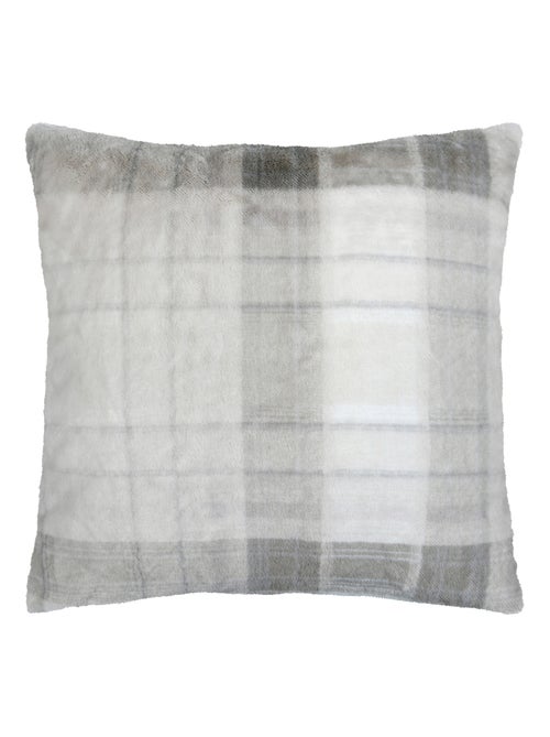Cuscino in finta pelliccia tartan - Kiabi Cuscino in finta pelliccia tartan - Kiabi