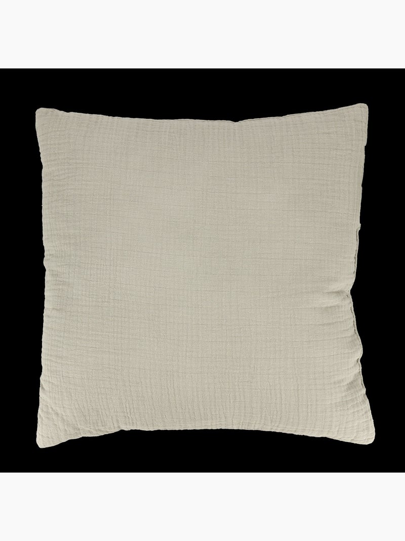 Cuscino in garza di cotone Beige - Kiabi