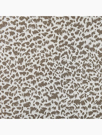 Cuscino in jacquard a trama astratta, stile naturale