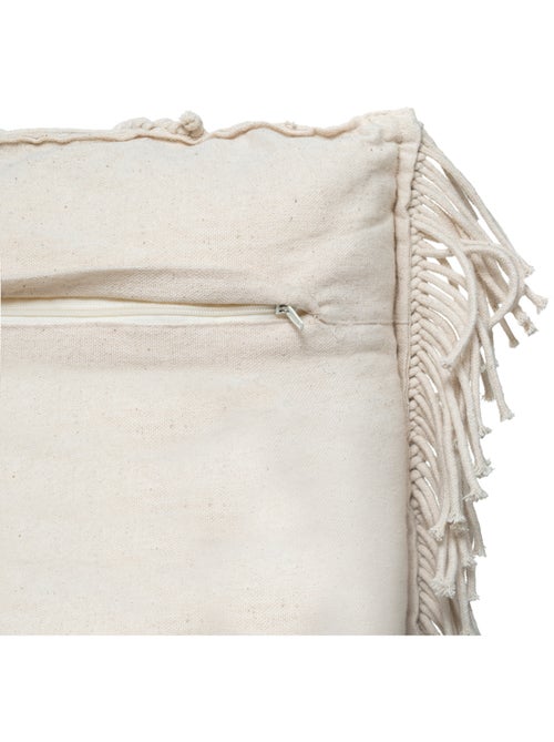 Cuscino in macramè con frange - Kiabi Cuscino in macramè con frange - Kiabi