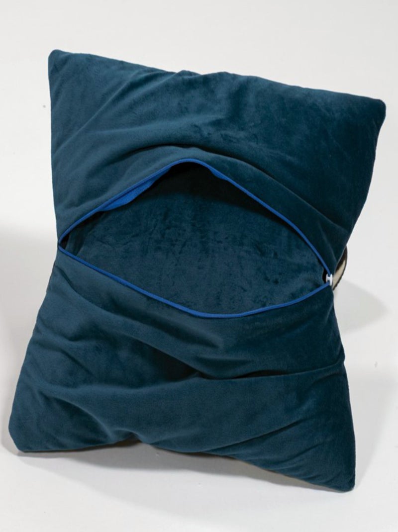 Cuscino in Peluche Il Re Leone per Bambini Decorativo 35x35 cm, Hakuna Matata Blu - Kiabi