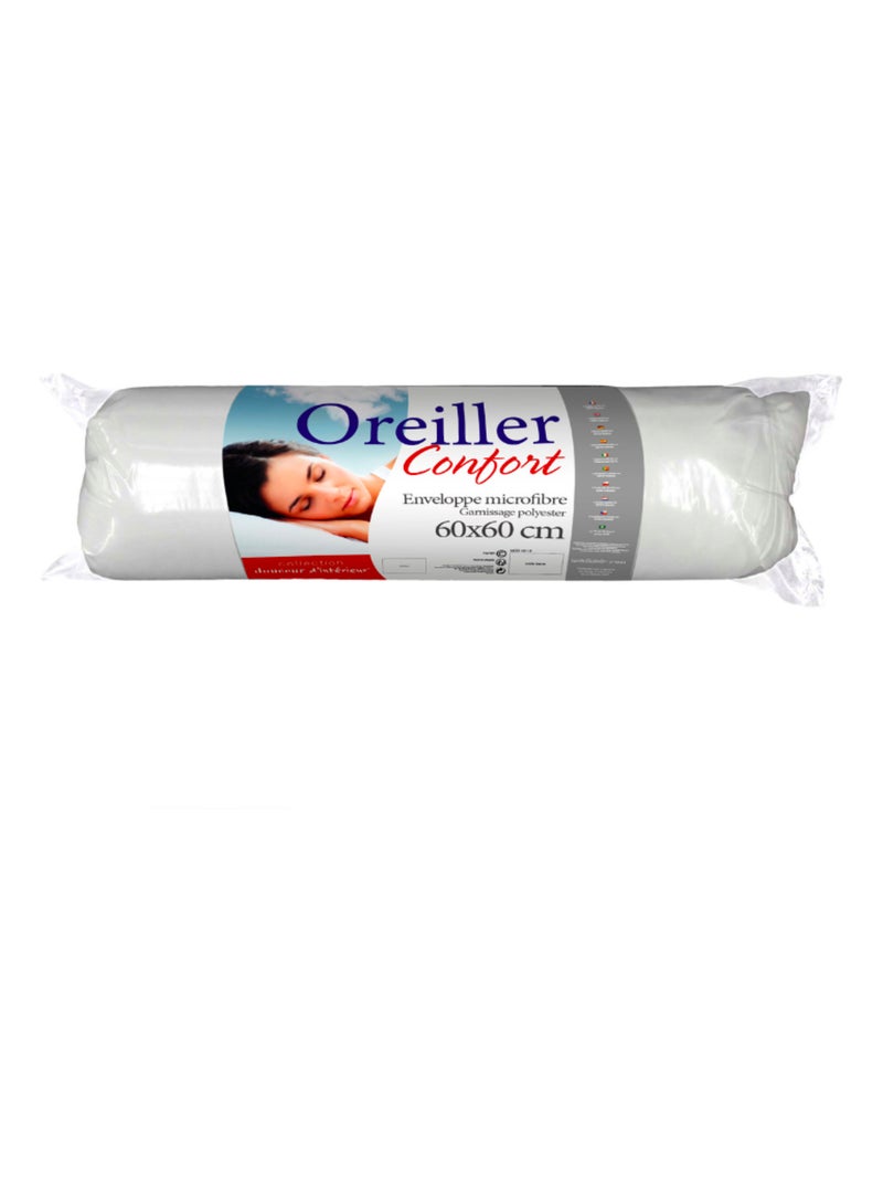 Cuscino in Poliestere Moelleux PROMO LINGE Bianco - Kiabi