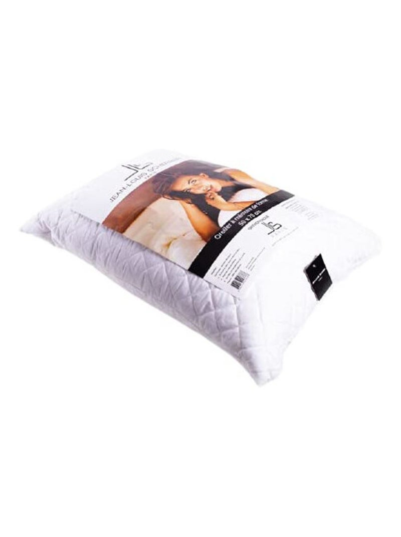 Cuscino in Poliestere Moelleux PROMO LINGE Bianco - Kiabi