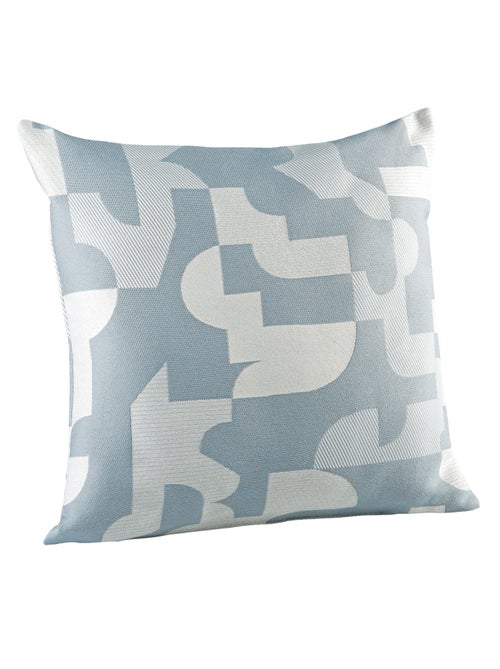 Cuscino jacquard geometrico a trama retrò - Kiabi