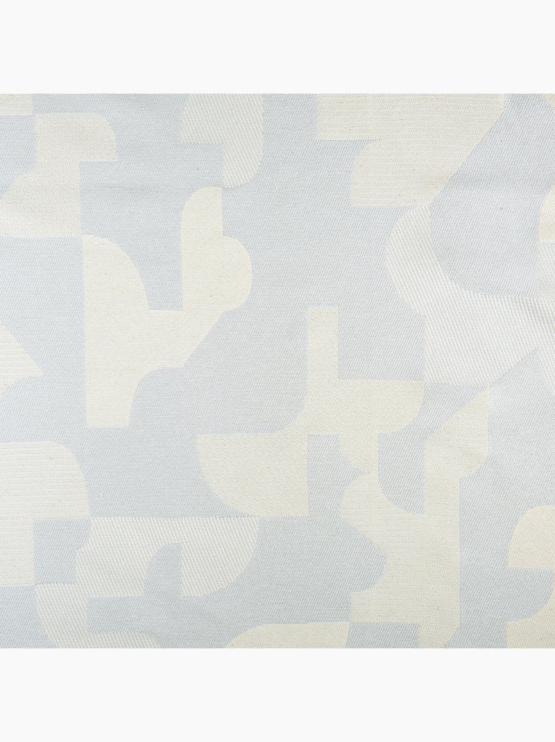 Cuscino jacquard geometrico a trama retrò Ecru - Kiabi