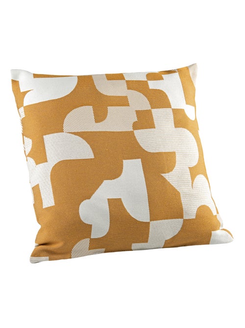 Cuscino jacquard geometrico a trama retrò - Kiabi