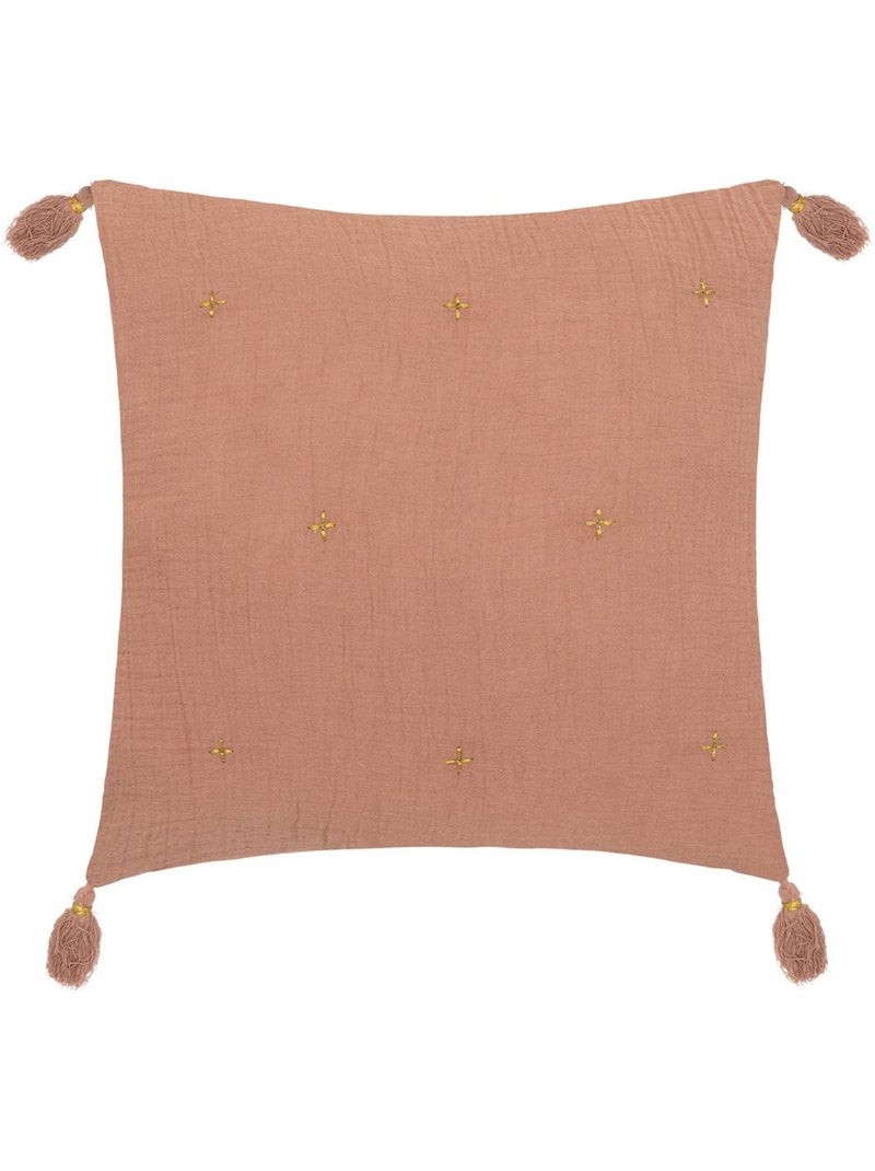 Cuscino jamana 40x40cm rosa Rosa antico - Kiabi