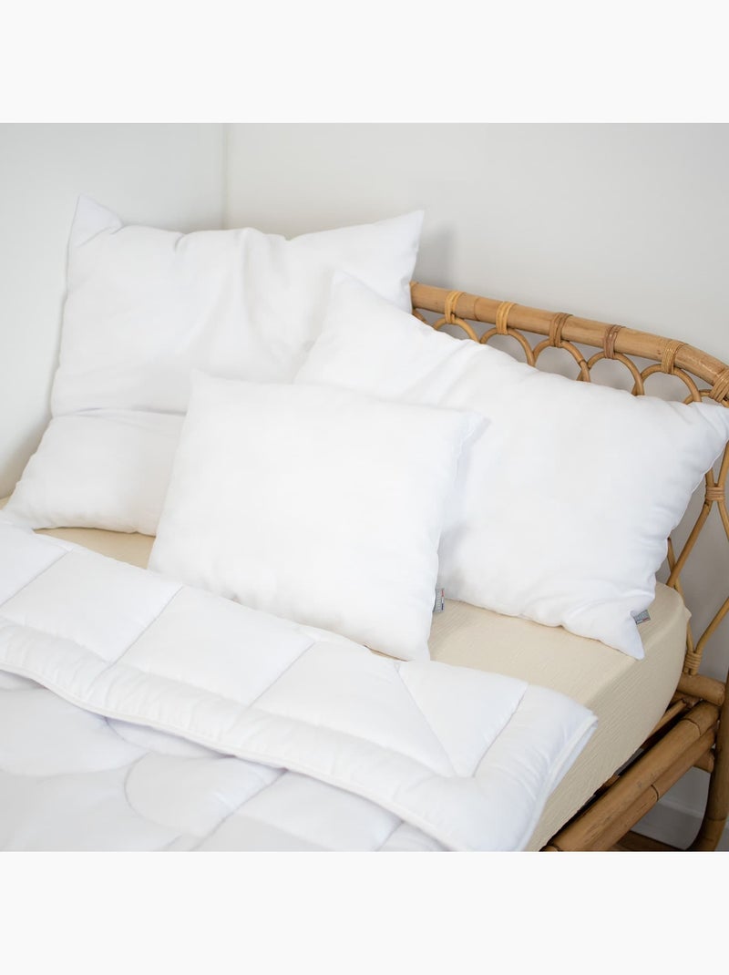 Cuscino morbido in raso di cotone | sevira kids | sevira kids Bianco - Kiabi