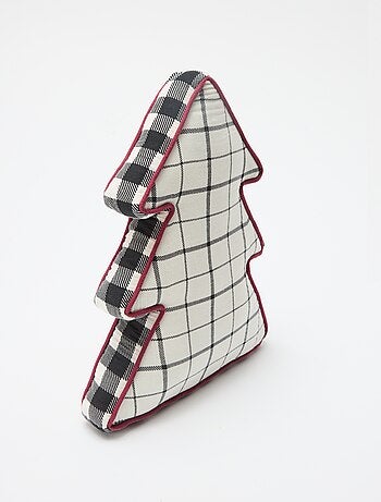 Cuscino natalizio a forma di albero