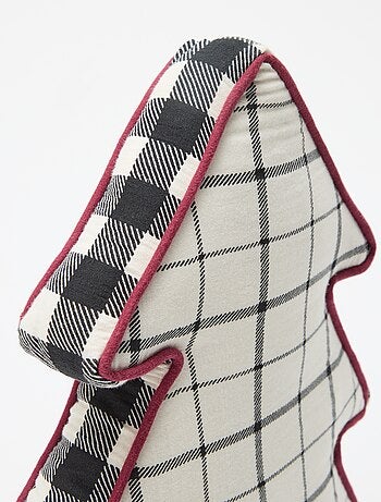 Cuscino natalizio a forma di albero