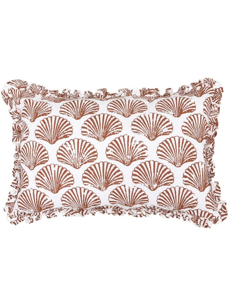 Cuscino oceania 38x58cm terracotta Terracotta - Kiabi