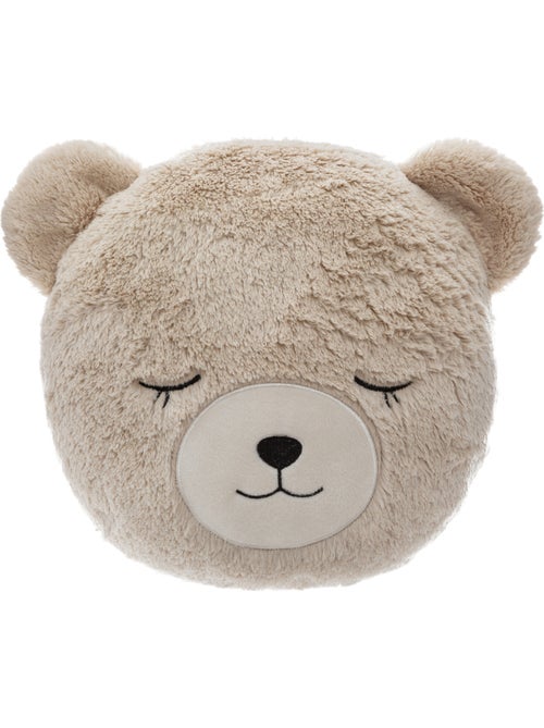Cuscino orso beige per bambini d28cm - Kiabi