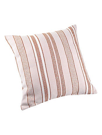 Cuscino outdoor a righe idrorepellente