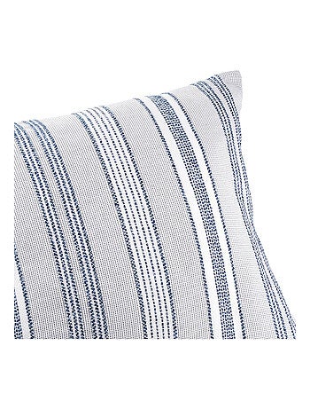 Cuscino outdoor a righe idrorepellente