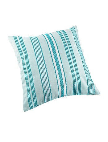 Cuscino outdoor a righe idrorepellente