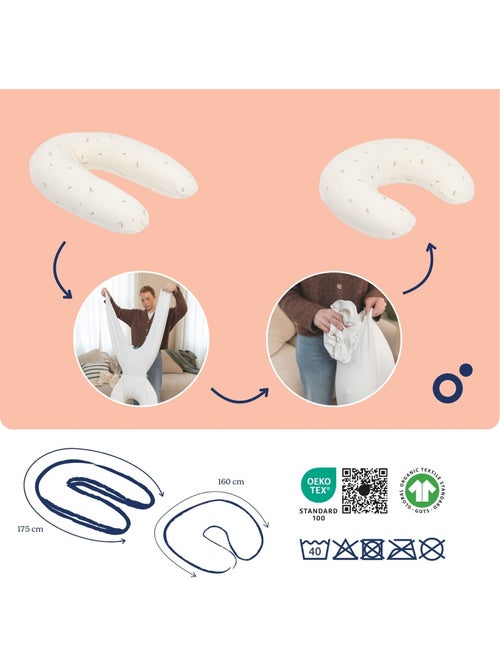 Cuscino per allattamento e gravidanza 2 in 1 twisty 'doomoo' - Kiabi Cuscino per allattamento e gravidanza 2 in 1 twisty 'doomoo' - Kiabi