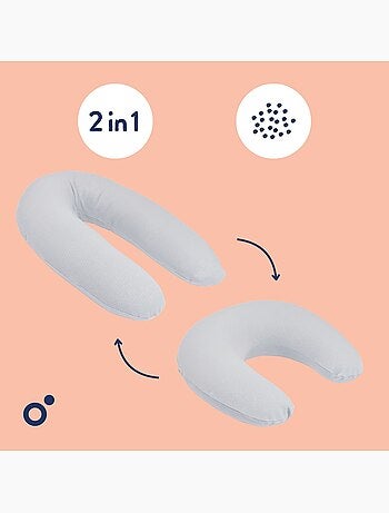 Cuscino per allattamento e gravidanza 2 in 1 twisty 'doomoo'