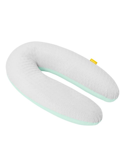 Cuscino per allattamento e gravidanza evolutivo 2 in 1 Fluffy 'Badabulle' - Kiabi