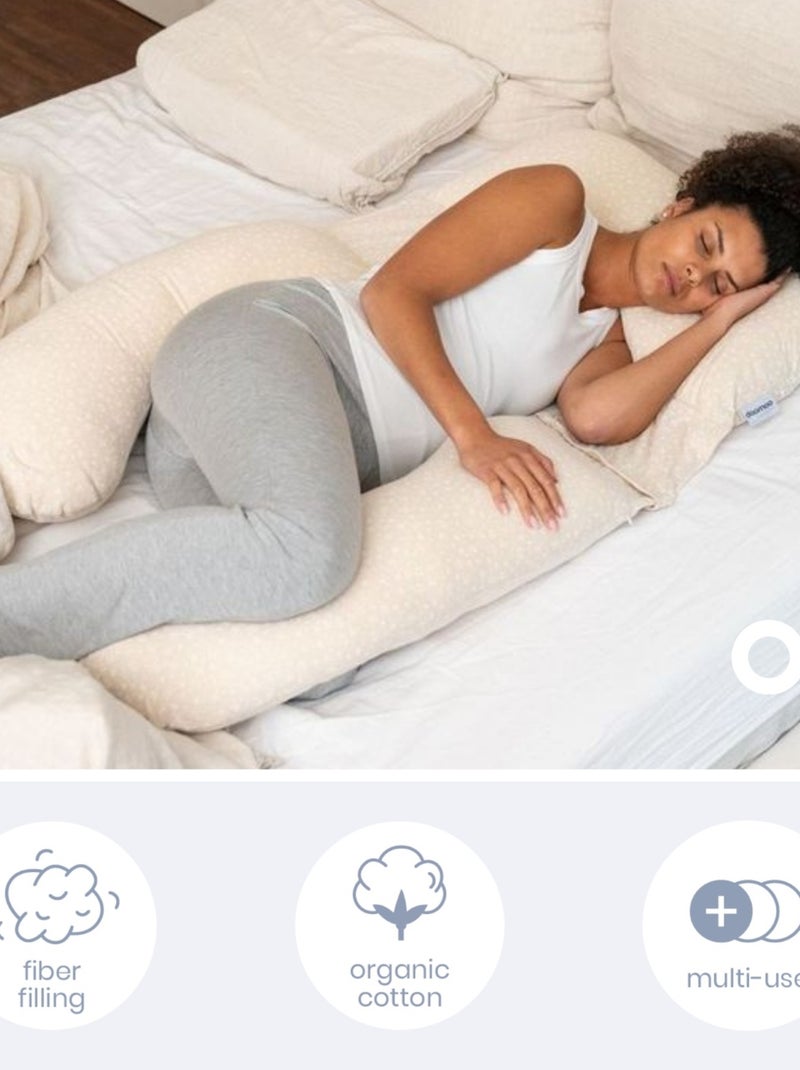 Cuscino per allattamento e gravidanza XXL MAXXY 'doomoo' Beige - Kiabi