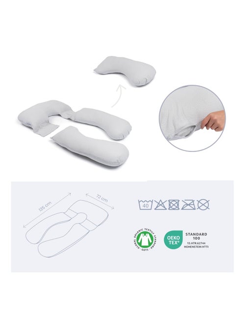 Cuscino per allattamento e gravidanza XXL MAXXY 'doomoo' - Kiabi Cuscino per allattamento e gravidanza XXL MAXXY 'doomoo' - Kiabi