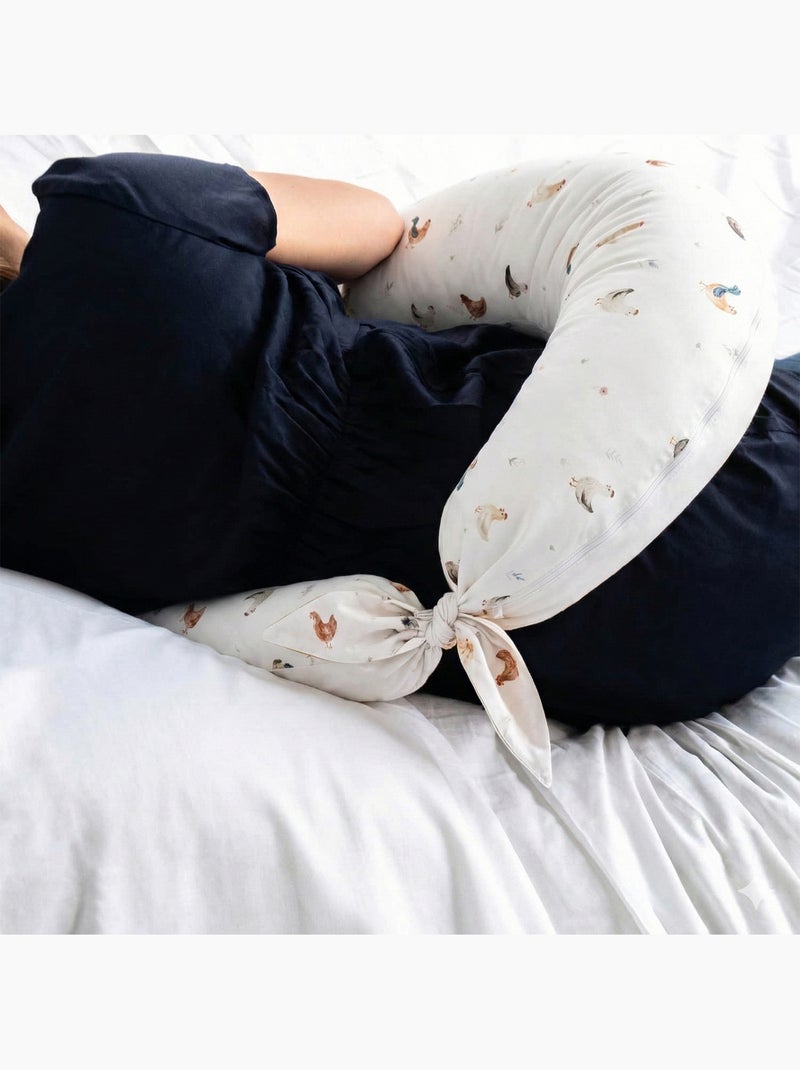 Cuscino per allattamento sfoderabile | sevira kids | sevira kids Ecru - Kiabi