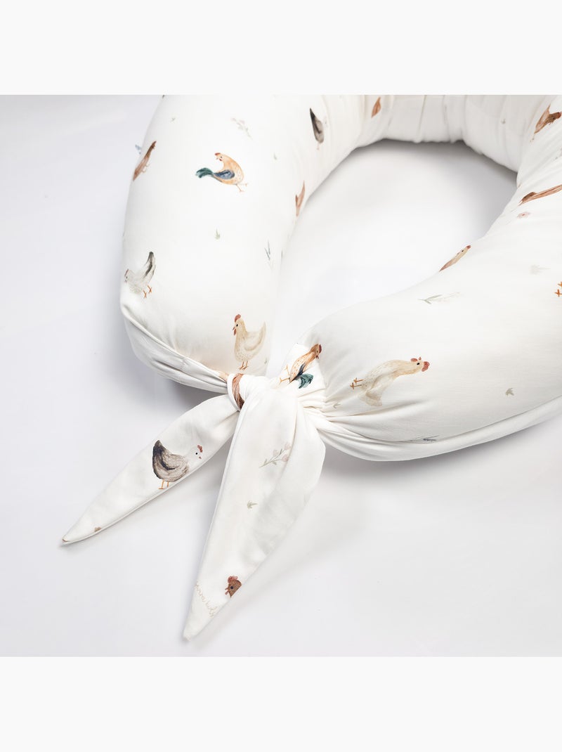 Cuscino per allattamento sfoderabile | sevira kids | sevira kids Ecru - Kiabi