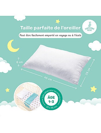 Cuscino per bambini 33x45 | SUPERBE BEBE