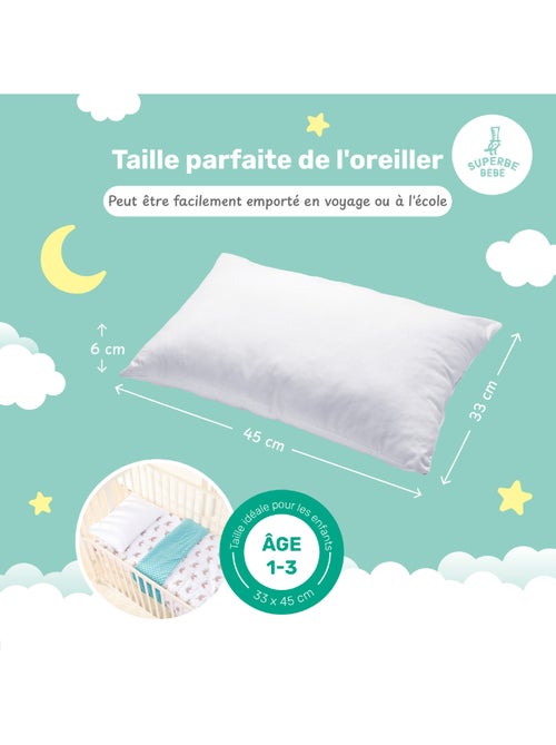 Cuscino per bambini 33x45 | SUPERBE BEBE - Kiabi Cuscino per bambini 33x45 | SUPERBE BEBE - Kiabi