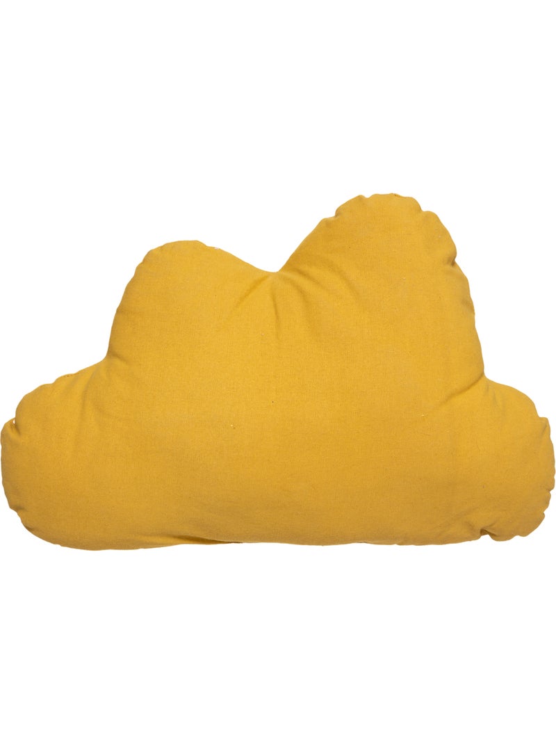 Cuscino per bambini berlingot giallo senape nuvola 45x28cm Lino - Kiabi