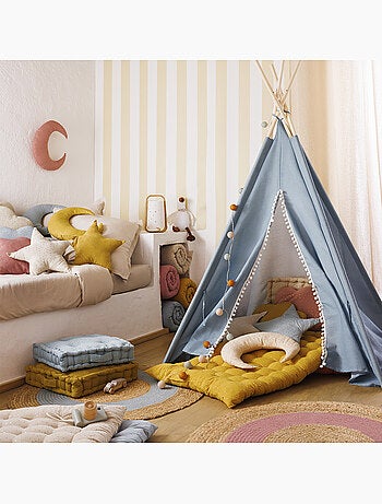 Cuscino per bambini berlingot stella beige 40x40cm