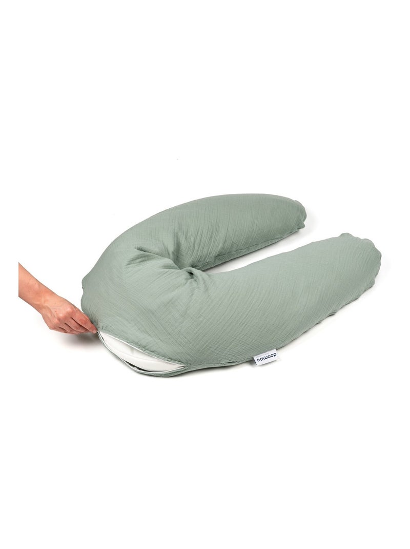 Cuscino per l'allattamento e la gravidanza comfy big tetra 'doomoo' Verde - Kiabi