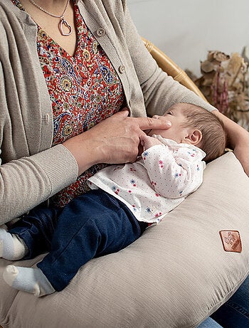 Cuscino per maternità e allattamento + federa in mussola di cotone | SEVIRA KIDS