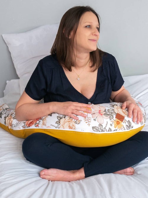 Cuscino per maternità e allattamento + federa in mussola di cotone | SEVIRA KIDS - Kiabi