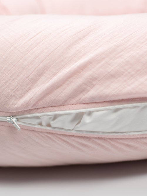 Cuscino per maternità e allattamento + federa in mussola di cotone | SEVIRA KIDS - Kiabi