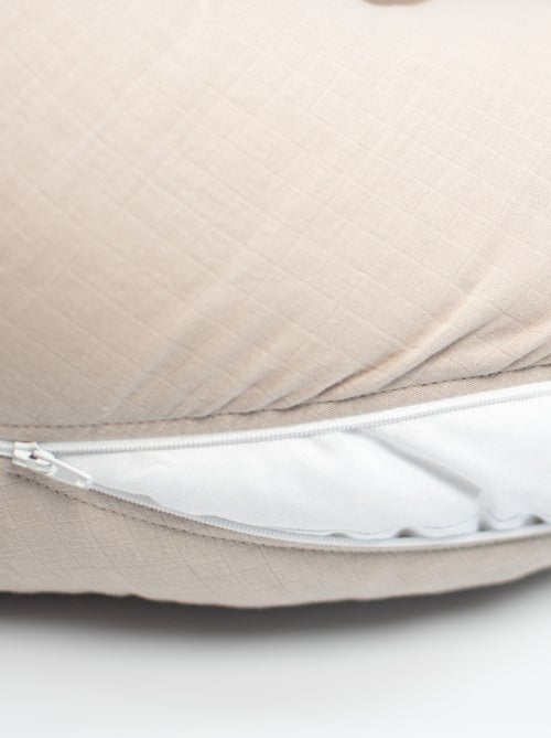 Cuscino per maternità e allattamento + federa in mussola di cotone | sevira kids | sevira kids - Kiabi Cuscino per maternità e allattamento + federa in mussola di cotone | sevira kids | sevira kids - Kiabi