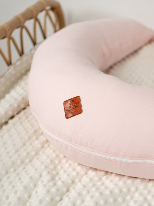 Cuscino per maternità e allattamento + federa in mussola di cotone | sevira kids | sevira kids - Kiabi Cuscino per maternità e allattamento + federa in mussola di cotone | sevira kids | sevira kids - Kiabi