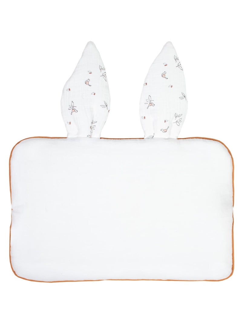 Cuscino per neonato piatto e reversibile in cotone | SEVIRA KIDS Bianco - Kiabi