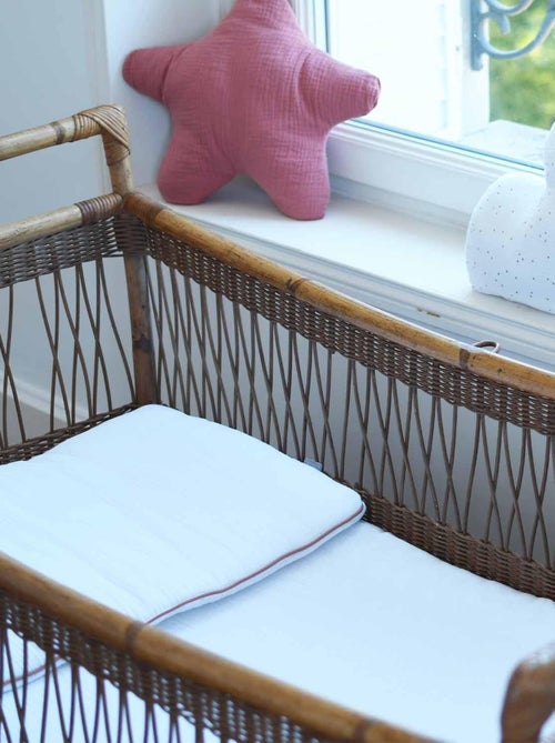 Cuscino per neonato piatto e reversibile in cotone | SEVIRA KIDS - Kiabi