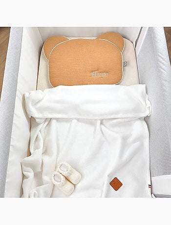 Cuscino per neonato piatto e reversibile in cotone | SEVIRA KIDS