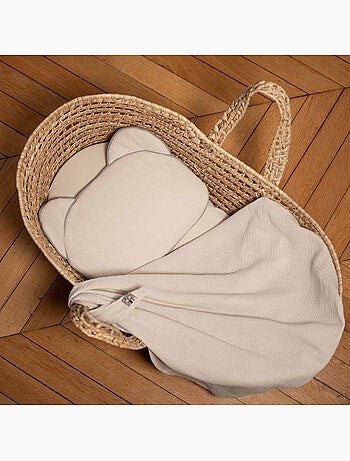 Cuscino per neonato piatto e reversibile in cotone | SEVIRA KIDS