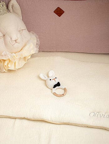 Cuscino per neonato piatto e reversibile in cotone | SEVIRA KIDS