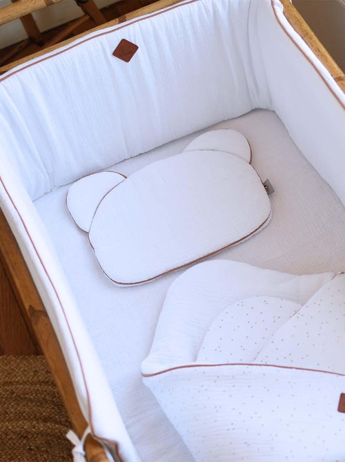 Cuscino per neonato piatto e reversibile in cotone | SEVIRA KIDS - Kiabi