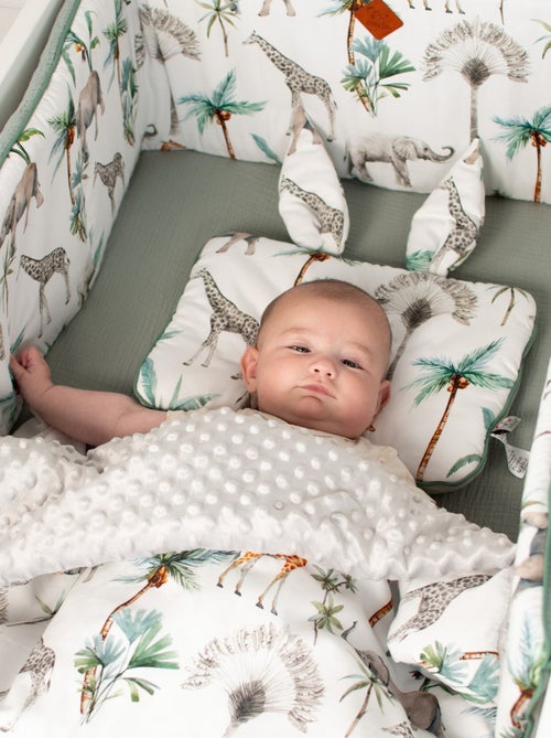 Cuscino per neonato piatto e reversibile in cotone | SEVIRA KIDS - Kiabi