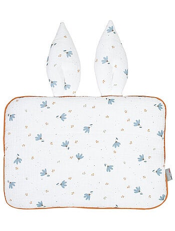 Cuscino per neonato piatto e reversibile in cotone | SEVIRA KIDS