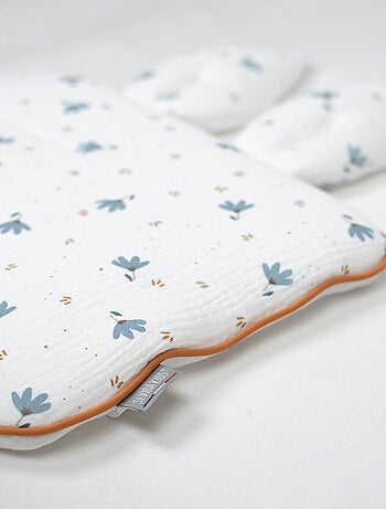 Cuscino per neonato piatto e reversibile in cotone | SEVIRA KIDS