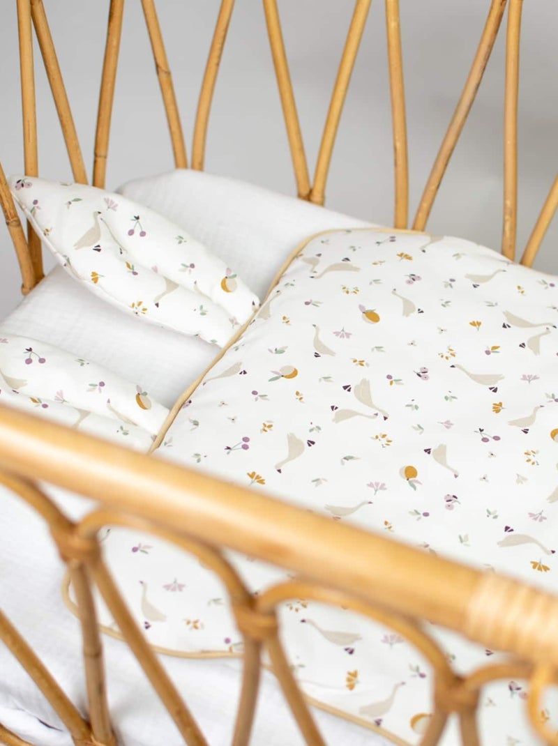 Cuscino per neonato piatto e reversibile in cotone | sevira kids | sevira kids Beige - Kiabi