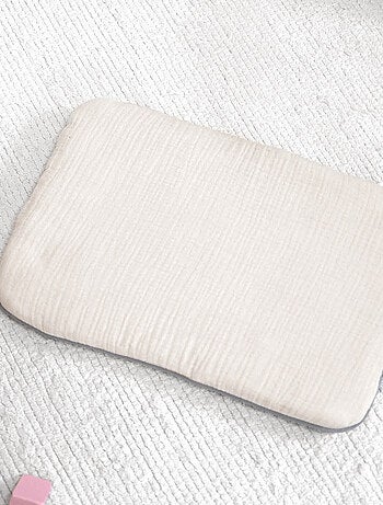 Cuscino per neonato piatto e reversibile in cotone | sevira kids | sevira kids